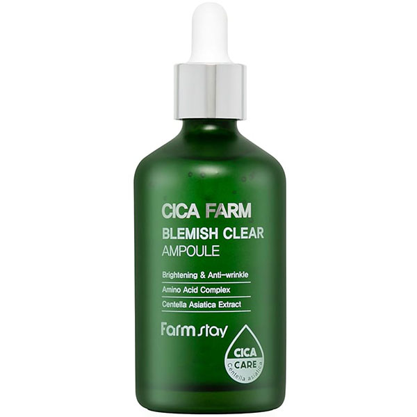 سرم پوست فارم استی مدل CICA FARM BLEMISH CLEAR حجم 100 میلی لیتر