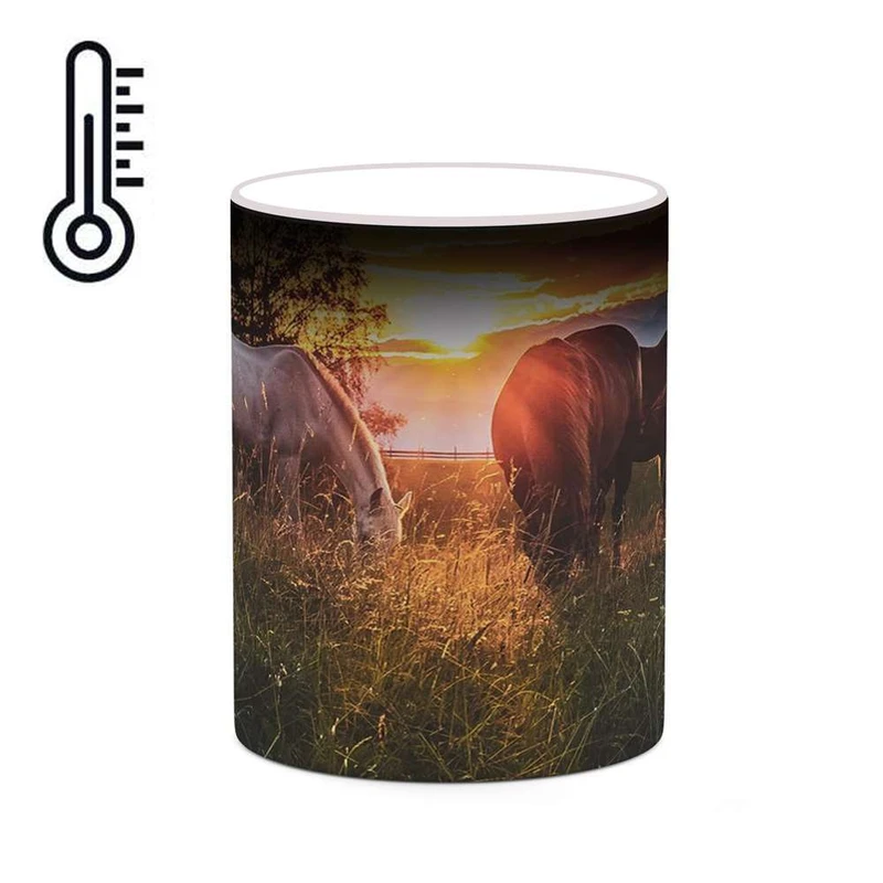 ماگ حرارتی کاکتی مدل اسب کد mgh24141