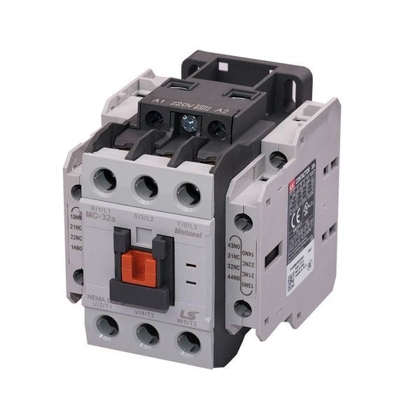 کنتاکتور 32 آمپر ال اس مدل LS MC-32a کنتاکتور 32 آمپر ال اس مدل LS MC-32a