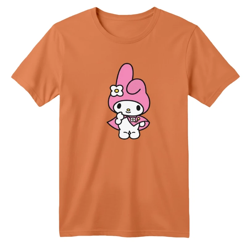 تی‌شرت آستین کوتاه لانگ بچگانه مدل ملودی کد 1