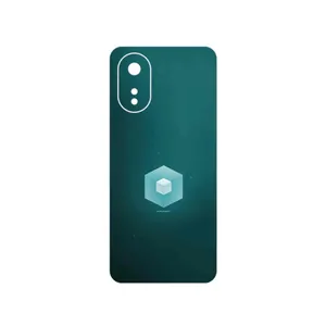 MAHOOT Minimal Cube icon Cover Sticker for Oppo A38
