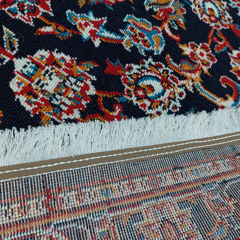 گلیم ماشینی طرح باغ بهشت