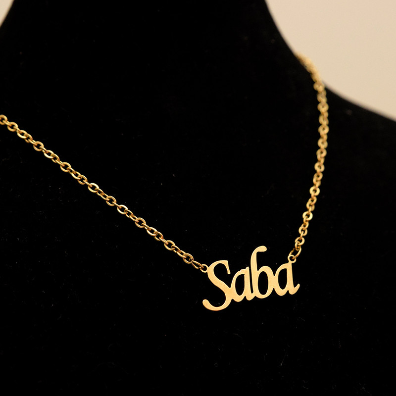 گردنبند زنانه طرح صبا مدل N8