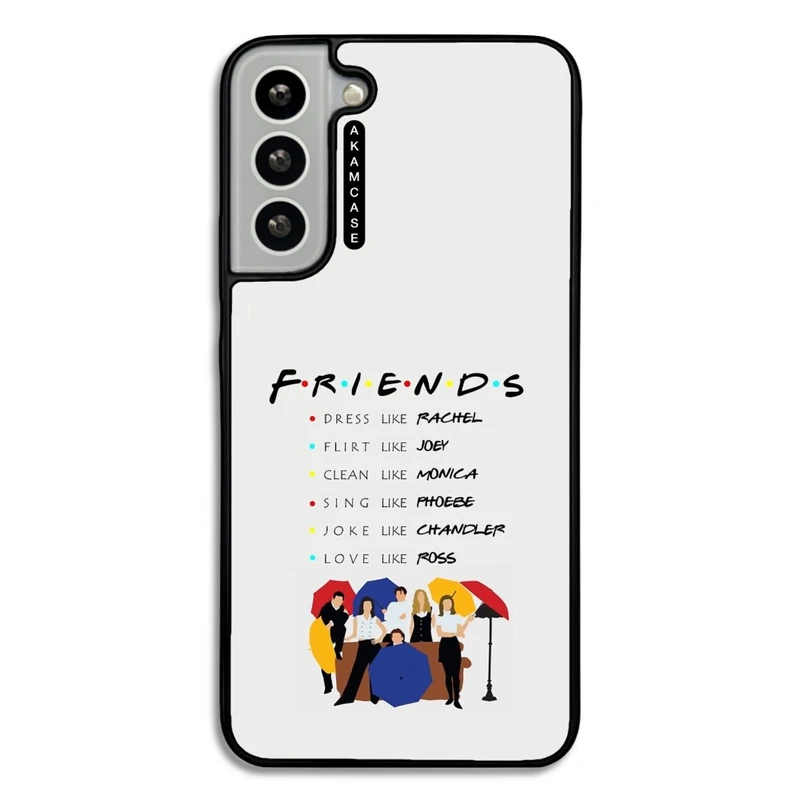 کاور آکام مدل AMCWSGS22P-FRIENDS7 مناسب برای گوشی موبایل سامسونگ Galaxy S22 Plus