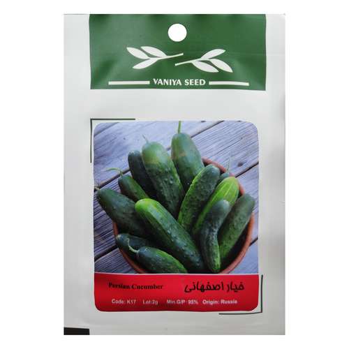 بذر خیار اصفهانی وانیا سید مدل K17