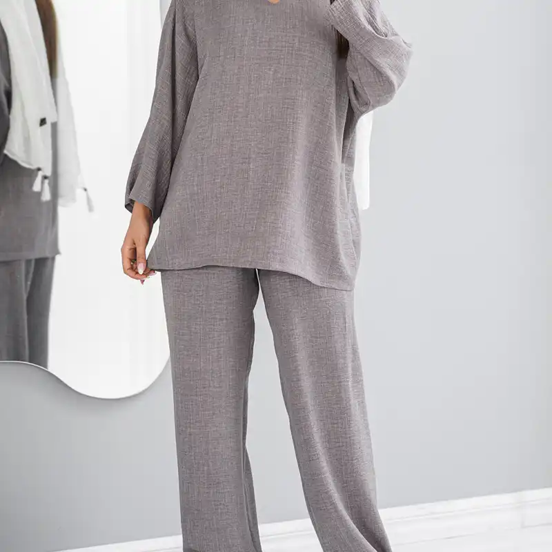 مانتو و شلوار زنانه السانا مدل  مریم کد 180814