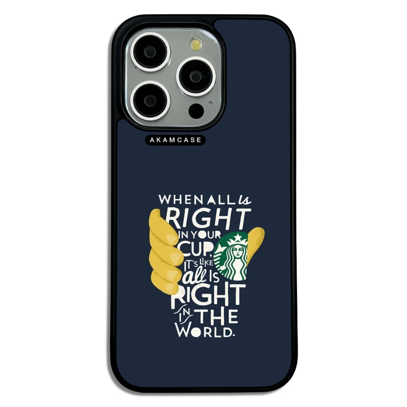 کاور آکام مدل AMC-WA15PRO-STARBUCKS-31 مناسب برای گوشی موبایل اپل iPhone 15 Pro