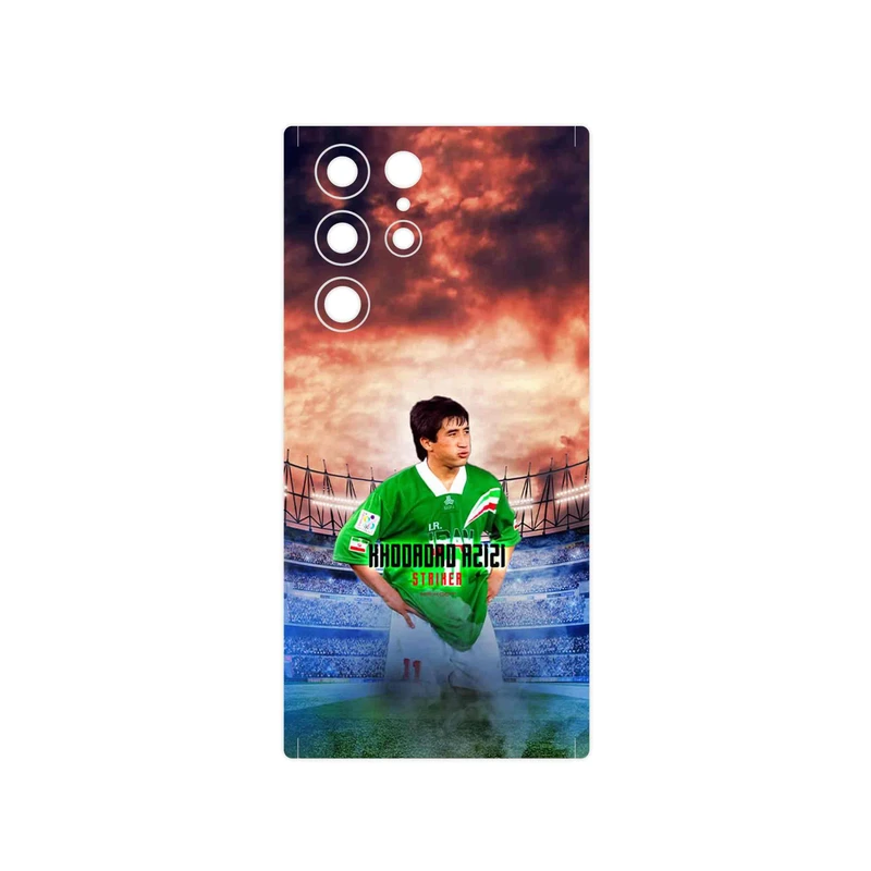 برچسب پوششی ماهوت مدل Khodadad Azizi مناسب برای گوشی موبایل سامسونگ Galaxy S22 Ultra 5G