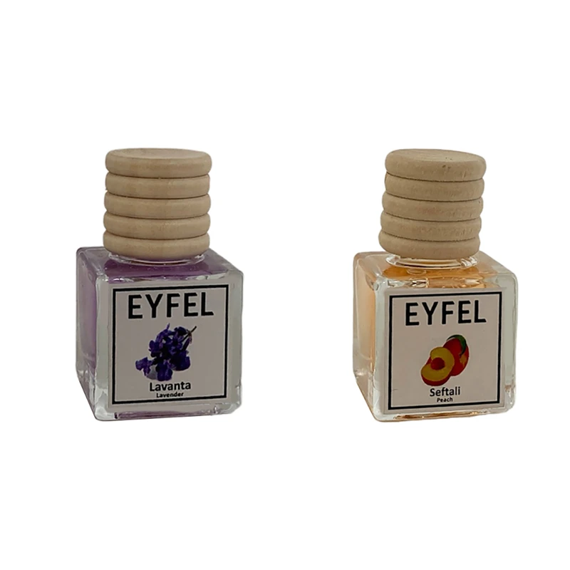 خوشبوکننده خودرو مدل لوندر و هلو حجم 10 میلی لیتر مجموعه 2 عددی