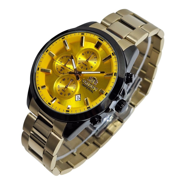 ساعت مچی عقربه‌ای مردانه کوارتز کرونوگراف اورینت مدل O-SH231G