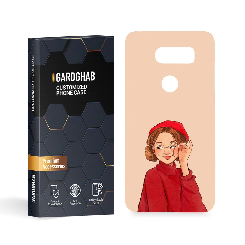 کاور گارد قاب مدل دخترانه مناسب برای گوشی موبایل ال جی V30