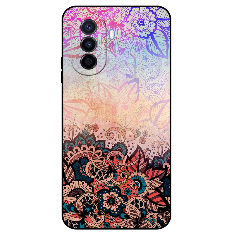 کاور مگافون طرح بته جقه مدل 7727 مناسب برای گوشی موبایل هوآوی Nova Y70