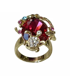 انگشتر زنانه مدل لاکپشت