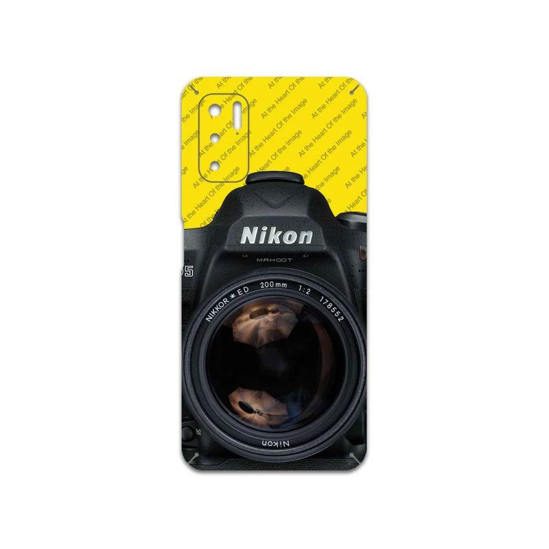 برچسب پوششی ماهوت مدل Nikon-Logo مناسب برای گوشی موبایل شیائومی Redmi Note 10 5G