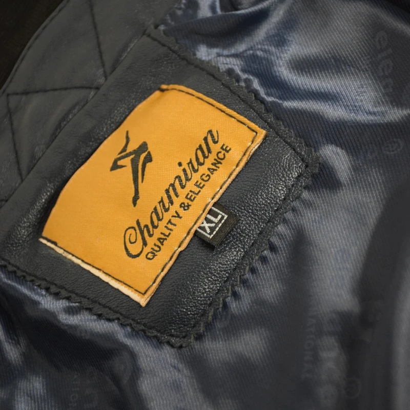 عکس شماره 19 : کت چرم مردانه چرمیران مدل fc1017