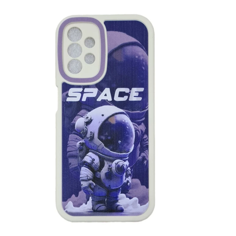 کاور مدل سیلیکونی طرح ناسا کد 218 مناسب برای گوشی موبایل سامسونگ Galaxy A13