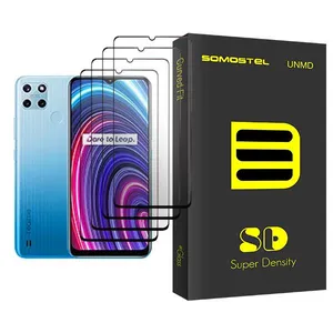 Somastel SD Glass MIX004 Screen Protector For Realme C25Y Pack Of 4