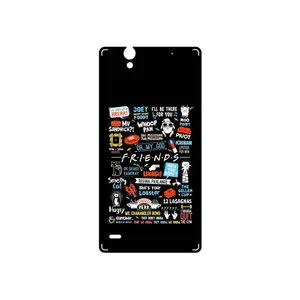 MAHOOT Friends 2 Cover Sticker for Sony Xperia C4