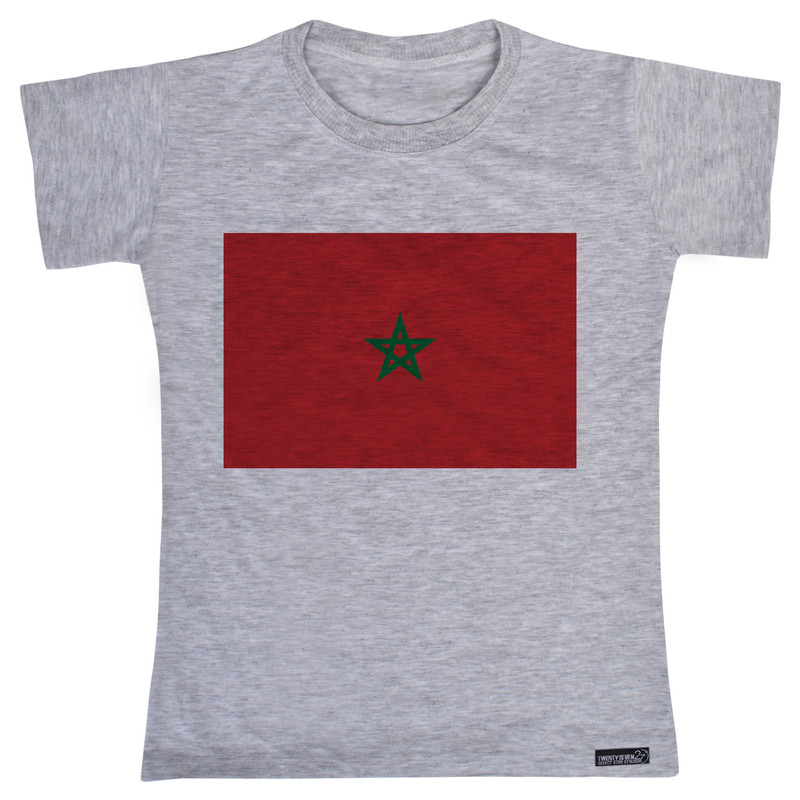 تی شرت آستین کوتاه دخترانه 27 مدل Morocco کد MH824