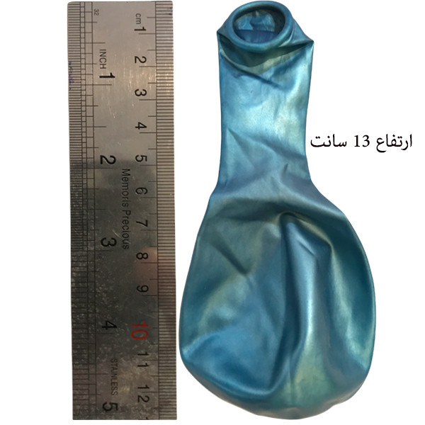 بادکنک کروم مستر تم طرح کروم نیو پلاس بسته 35 عددی