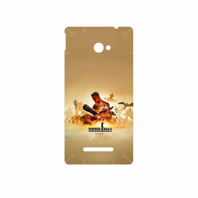 برچسب پوششی ماهوت مدل Serious Sam Game Series مناسب برای گوشی موبایل اچ تی سی 8X