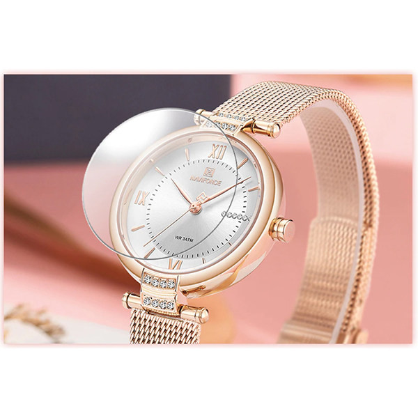 ساعت مچی عقربه ای زنانه نیوی فورس مدل nf5019