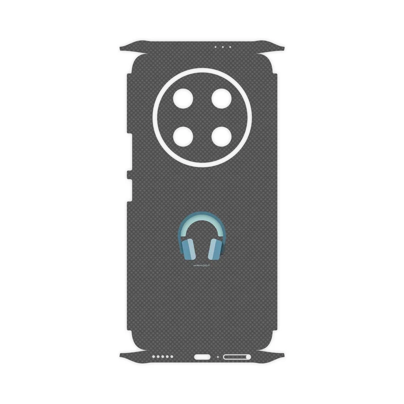 برچسب پوششی ماهوت مدل Minimal Headphone Icon-FullSkin مناسب برای گوشی موبایل آنر X9c