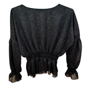 بلوز آستین بلند زنانه مدل کش دار