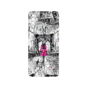 MAHOOT Collage of Catwalk Bridge Cover Sticker for Samsung Galaxy A70