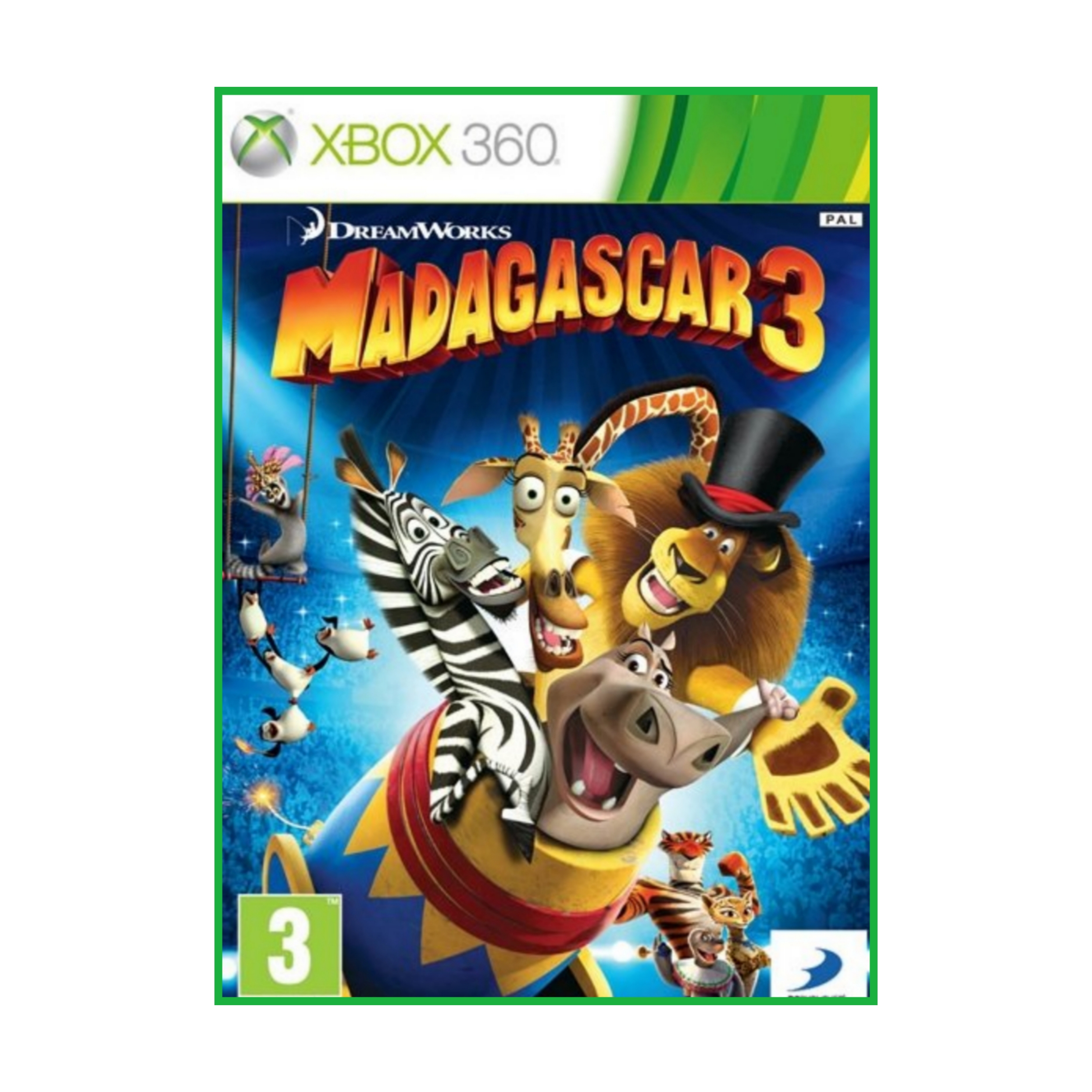 بازی Madagascarr 3 مخصوص xbox 360