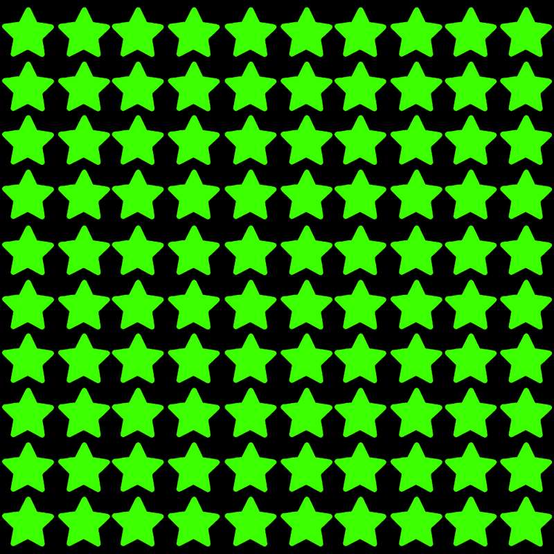 استیکر دیواری کودک مدل شب تاب طرح ستاره بسته 100 عددی