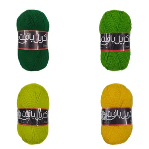 کاموا اکریل بافت مدل A-1590 بسته 4 عددی