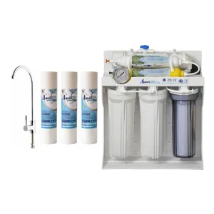 دستگاه تصفیه کننده آب آکوا پیورست مدل SM 9092  به همراه شیر تصفیه و فیلتر تصفیه مجموعه 3 عددی