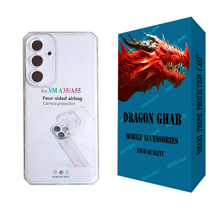 کاور دراگون قاب مدل JELL مناسب برای گوشی موبایل سامسونگ Galaxy A35 / A55