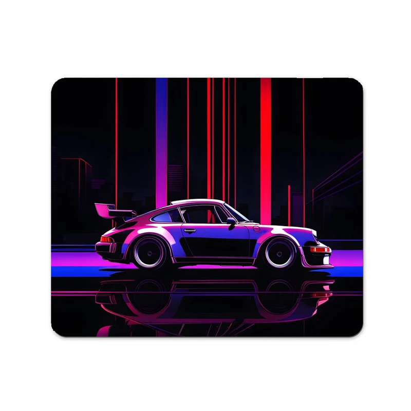 ماوس پد پاد آفرین مدل فانتزی ماشین کلاسیک کد P342 سایز 19*24 سانتی متر