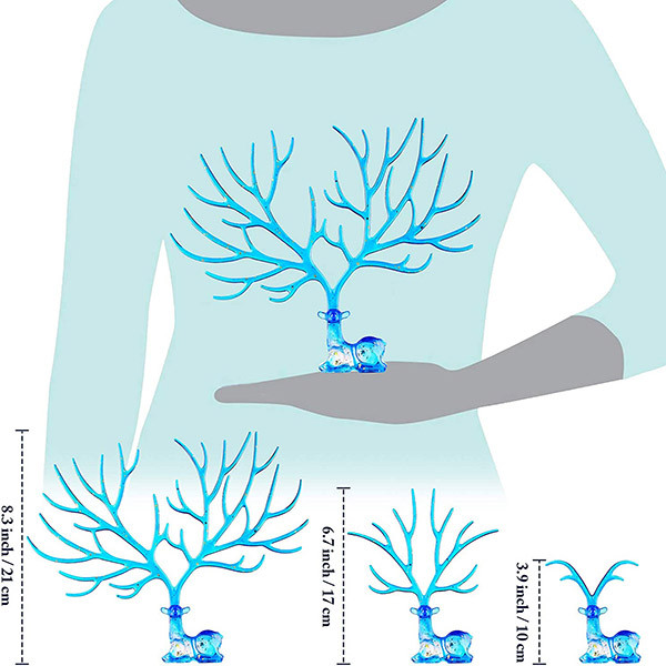 قالب رزین مدل گوزن مجموعه 2 عددی