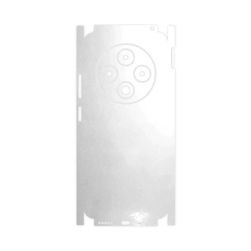 برچسب پوششی ماهوت مدل Metallic-White-FullSkin مناسب برای گوشی موبایل شیائومی Redmi 14C
