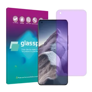 Glass pro Resistant model anti-purple screen protector suitable for Xiaomi Mi 11 Ultra mobile phone