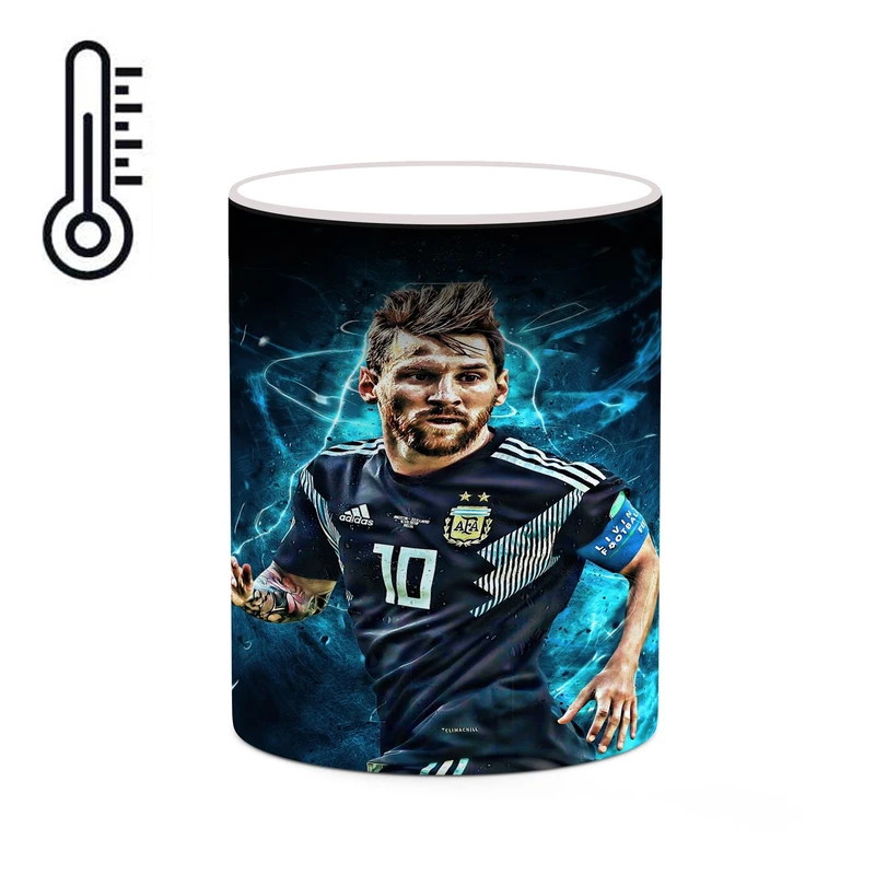 ماگ حرارتی کاکتی طرح Leo Messi لئو مسی مدل mgh42496