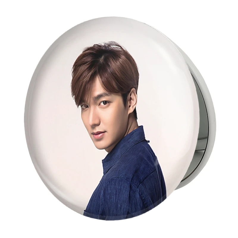 آینه جیبی خندالو طرح لی مین هو Leemin ho مدل تاشو کد 12383 