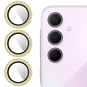 محافظ لنز دوربین والکری مدل Diamond Ring مناسب برای گوشی موبایل سامسونگ Galaxy A55