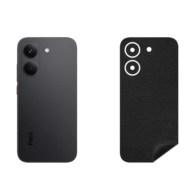 برچسب پوششی بستور طرح چرم مدل GB1-5 مناسب برای گوشی موبایل شیائومی Poco X8 Pro
