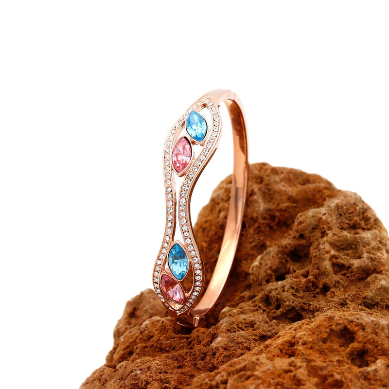 دستبند زنانه مدل النگویی کد TBB-36