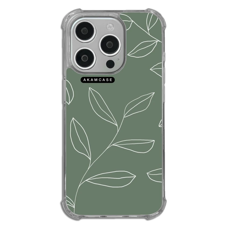 کاور آکام مدل AMCWTA15PRO-LEAVES1 مناسب برای گوشی موبایل اپل iPhone 15 Pro