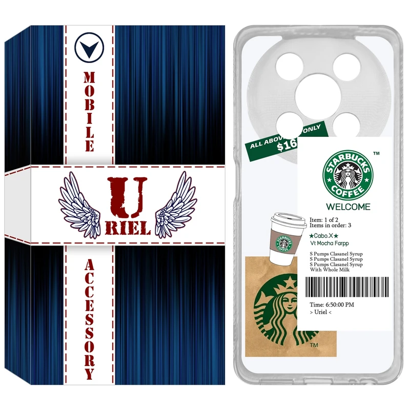 کاور یوریل مدل Clear کد 4 مناسب برای گوشی موبایل وکال V2 / V2 Lite