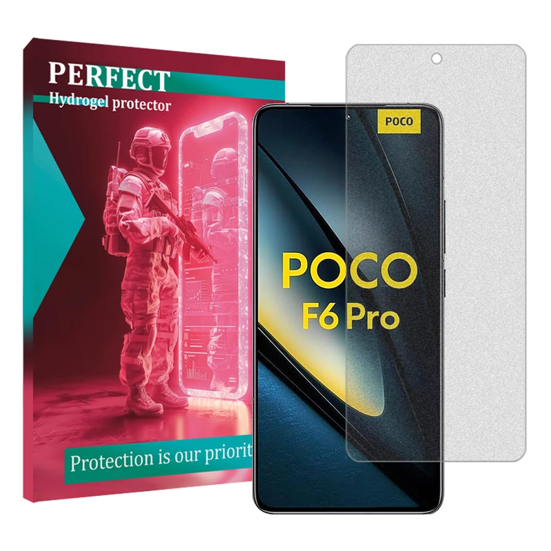 محافظ صفحه نمایش مات پرفکت مناسب برای گوشی موبایل شیائومی Poco F6 Pro