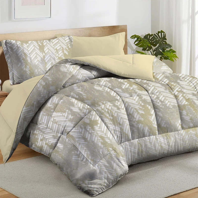 سرویس روتختی نوپه هوم مدل مخمل طلاکوب BONE دو نفره 8 تکه