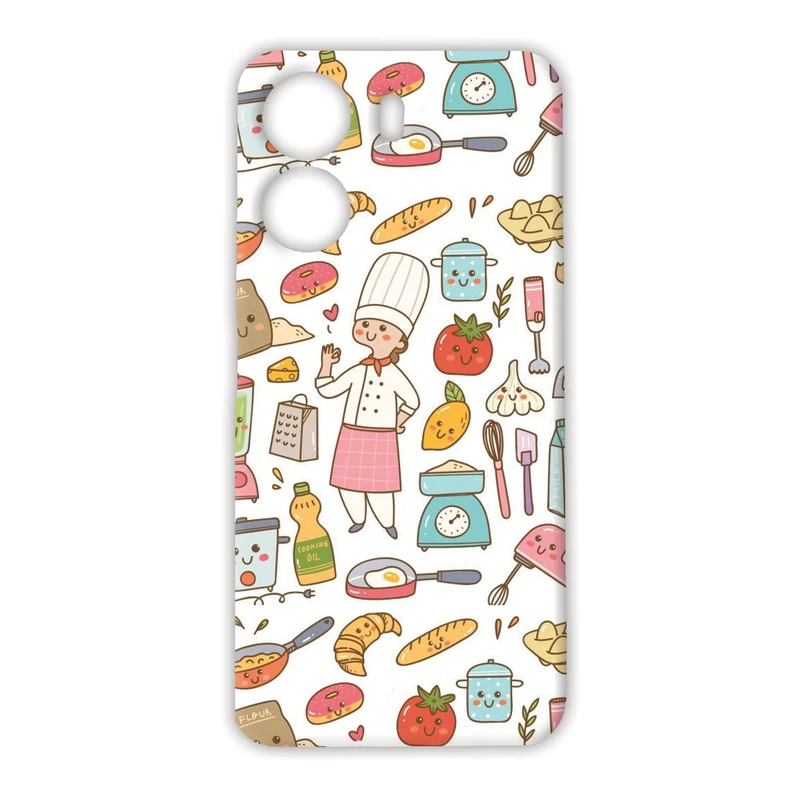 کاور مدل آشپزخانه کد 023 مناسب برای گوشی موبایل شیائومی Redmi 13C / Poco C65