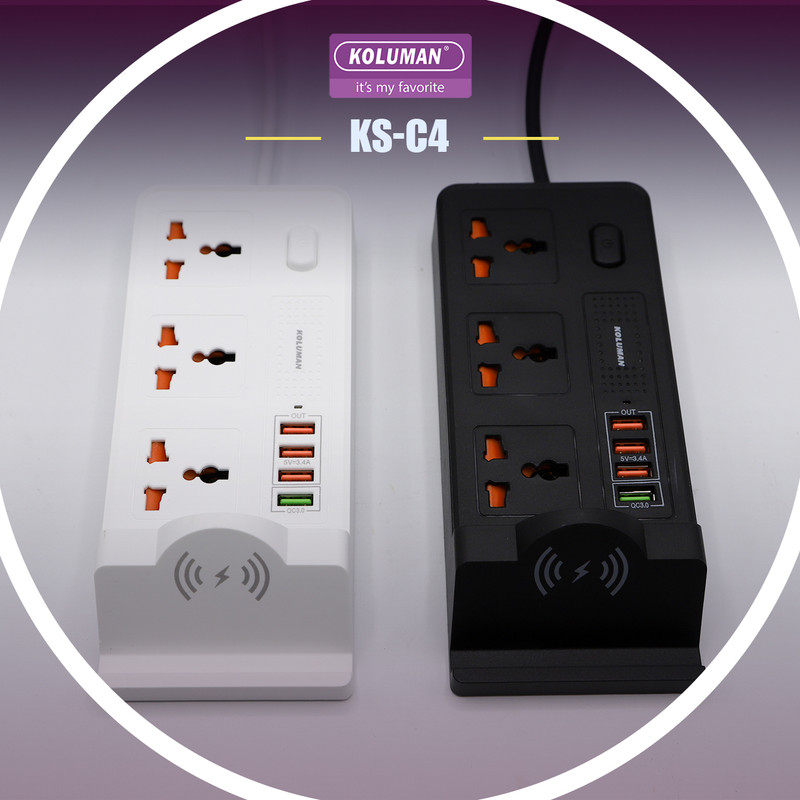 چند راهی برق کلومن مدل KS-C4 چند راهی برق کلومن مدل KS-C4