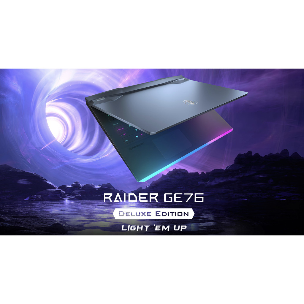 لپ تاپ 17.3 اینچی ام اس آی مدل Raider GE76 Deluxe Edition 12UGS